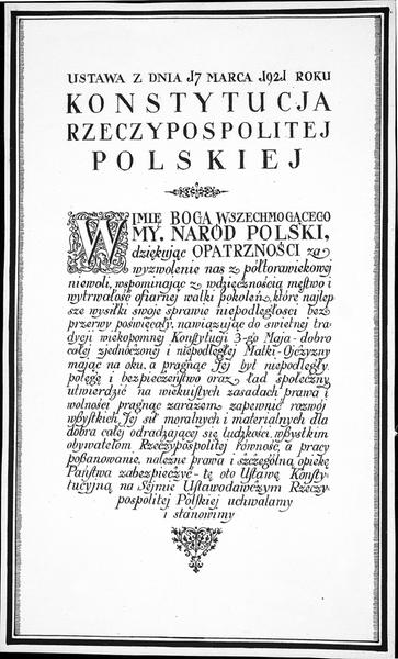 Konstytucja Marcowa